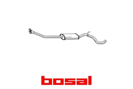Глушитель средняя часть NISSAN NOTE (06-13) BOSAL 286-277