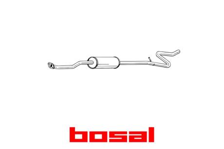 Глушитель средняя часть CITROEN C3 (02-11) (287-089) BOSAL '287089