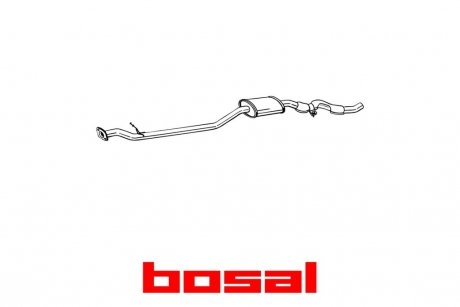 Глушитель средняя часть NISSAN QASHQAI (07-14) BOSAL '287-237