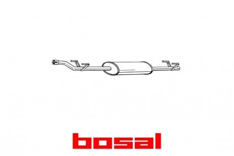 Глушитель передняя часть MERCEDES-BENZ SPRINTER 00-06 BOSAL 288-231