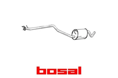 Глушник задня частина FORD TRANSIT CONNECT BOSAL 290-089