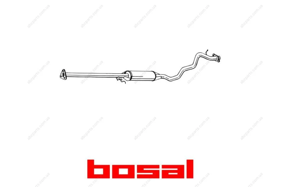 Глушитель средняя часть HONDA CR-V 97-01 BOSAL 292-197 (фото 1)