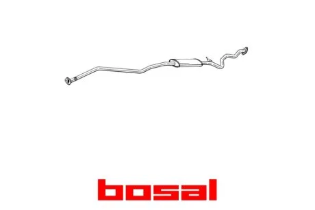 Глушник середня частина BMW 318i 05-07 BOSAL 293-011