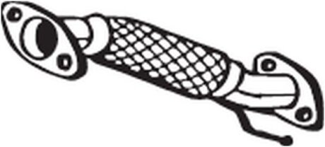 Труба приймальна (гофра) Hyundai I30 09-12 BOSAL '700237