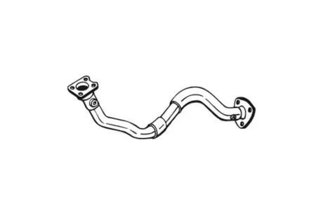 Глушитель, алюм. сталь, передн. часть VW BORA (98-05) BOSAL 753-153