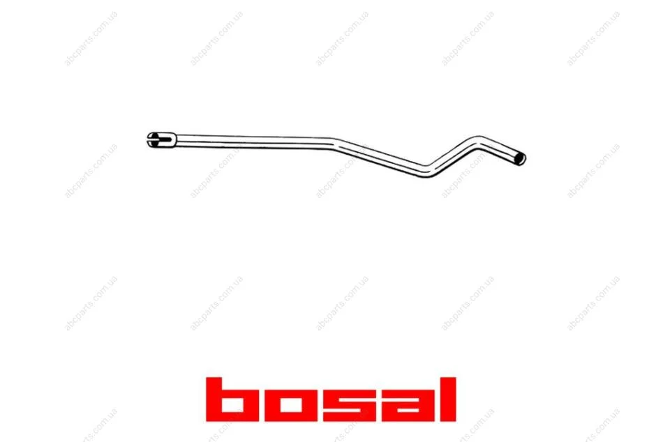 Труба вихлопна OPEL Astra H 07- BOSAL 850-099 (фото 1)