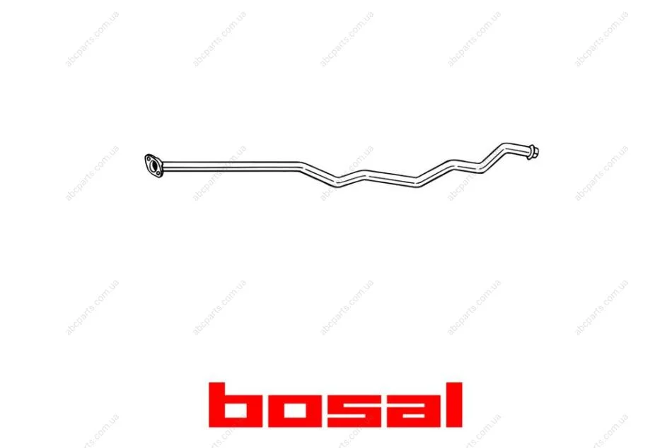 Труба выхлопная HYUNDAI I20 08- BOSAL 900-053 (фото 1)