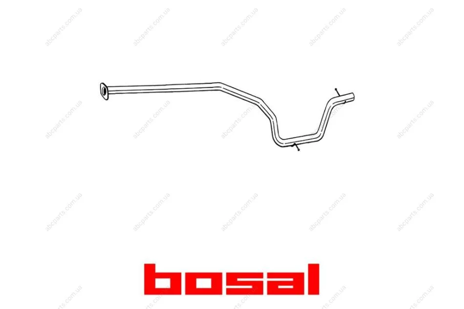 Труба вихлопна FORD GALAXY 07- BOSAL 950-055 (фото 1)
