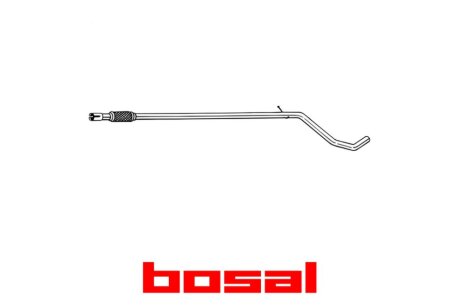 Труба вихлопна FIAT PANDA II 03- (952-141) BOSAL '952141