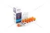 Лампа накаливания 12V PY21W BAU15s AMBER (оранж) (1-конт)(смещ.цоколь) (кратно 10) Brevia BREVIA 12302C (фото 1)