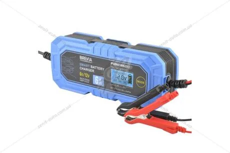 Зарядний пристрій для акумулятора (6А 6/12В 4-150Ah) POWER600 Brevia BREVIA '20600EP