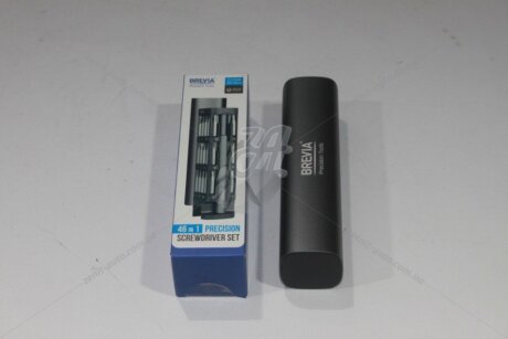 Викрутка з насадками 46в1 преміум кейс BREVIA '55046MMC