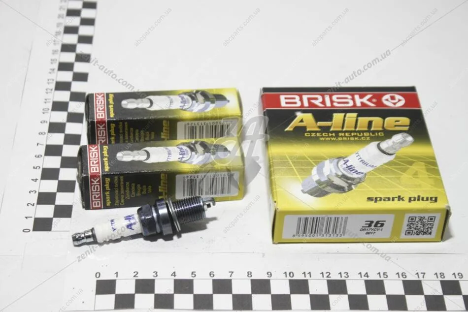 Свеча зажигания DR17YCY-1 BRISK A-LINE 36 (фото 1)