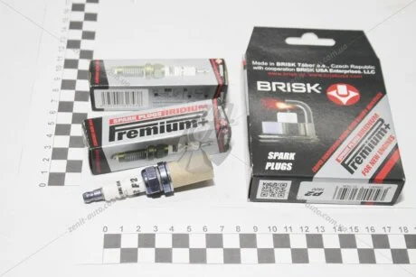 Свеча зажигания IRIDIUM PREMIUM+ BRISK P2