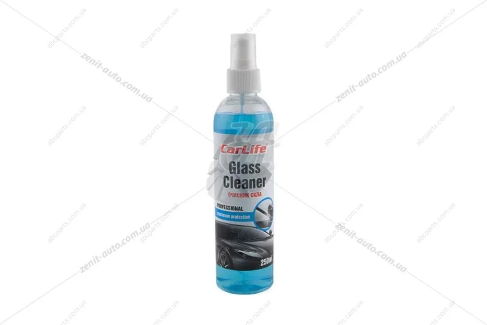 Очищувач для скла спрей Glass Cleaner 250мл CARLIFE CarLife CF028 (фото 1)