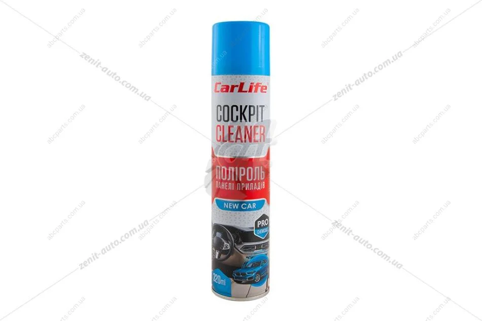 Поліроль панелі приладів Cockpit Cleaner 320мл нова машина CARLIFE CarLife CF325 (фото 1)