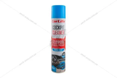 Поліроль панелі приладів Cockpit Cleaner 320мл нова машина CARLIFE CarLife CF325