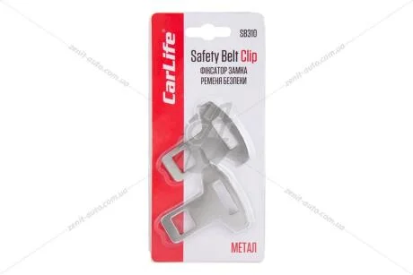 Заглушка ремня безопасности (металл) CARLIFE CarLife 'SB310