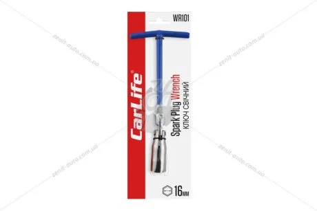 Ключ свечной 16 CARLIFE CarLife WR101
