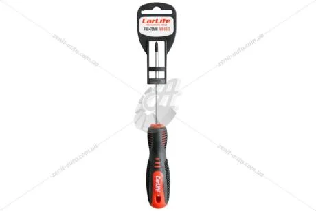 Викрутка хрестова PH0х75мм CARLIFE CarLife WR6075