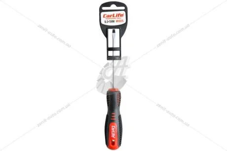 Викрутка шліцева SL3x75мм CARLIFE CarLife WR6375