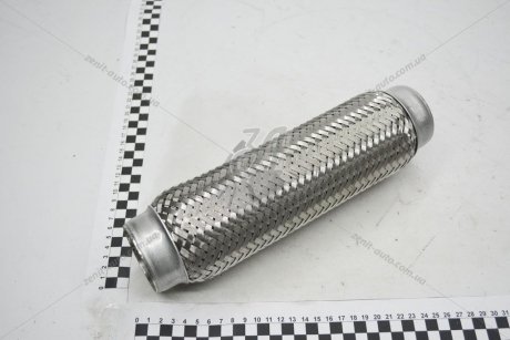 Гофра глушника (55*280) 3-х шарова (длин/фланець) CarLine CarLine CL 55х280
