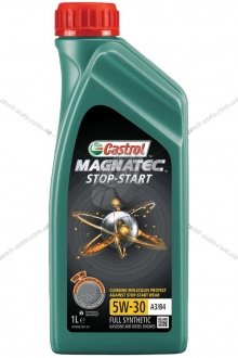 Масло ДВС 5W-30 MAGNATEC STOP-START ACEA A3/B4, 1л, синт. CASTROL 15C94C