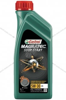 Масло ДВС 5W-30 MAGNATEC STOP-START API SN, ACEA A5/B5, ILSAC GF-5, 1л, синт. CASTROL 15CA42