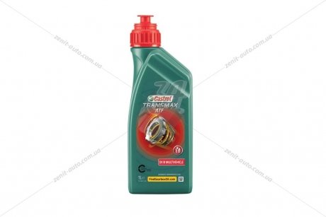 Масло трансмисс. TRANSMAX ATF DX III MULTIVEHICLE, 1л. CASTROL 15D675