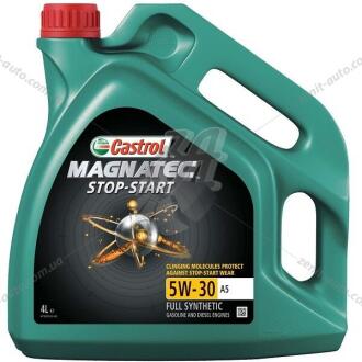 Масло ДВС 5W-30 MAGNATEC API SN, ACEA A5/B5, ILSAC GF-5, 4л, синт. CASTROL 15F908