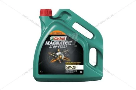Олива моторна 5W-20 E Castrol MAGNATEC API SN, ILSAC GF-5, Ford M2C948-B, 4л, синт. CASTROL '15F9CE