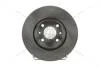 Диск тормозной передний (кратно 2) Fiat Doblo (01-) CHAMPION 561861CH (фото 1)