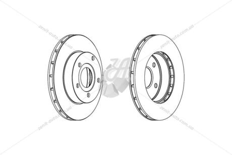 Диск тормозной передний (кратно 2) Jeep Grand Cherokee (99-) CHAMPION 562147CH