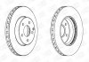 Диск гальмівний передній (кратно 2) MB E Class (W211, S211) CHAMPION 562212CH (фото 2)
