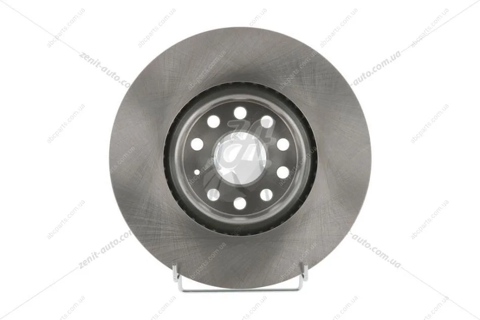 Диск гальмівний передній (кратно 2) Skoda Octavia (II,III,IV), Kodiaq I/ VW Jetta (III,IV), Caddy (III,IV) CHAMPION 562387CH (фото 1)