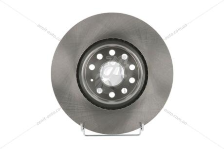 Диск гальмівний передній (кратно 2) Skoda Octavia (II,III,IV), Kodiaq I/ VW Jetta (III,IV), Caddy (III,IV) CHAMPION 562387CH
