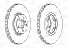 Диск гальмівний передній Bmw X5 (E70) (06-13), X5 (F15, F85) (13-18), X6 (E71, E72) (07-14) CHAMPION 562520CH-1 (фото 2)