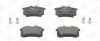 Колодки тормозные дисковые задние Citroen Berlingo (96-11)/VW Polo III (95-09) CHAMPION 571361CH (фото 3)