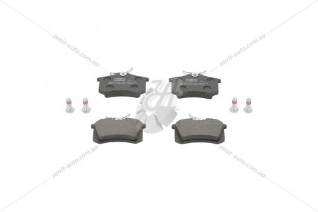 Колодки тормозные дисковые задние Citroen Berlingo (96-11)/VW Polo III (95-09) CHAMPION 571361CH