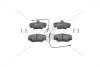 Колодки тормозные дисковые передние PEUGEOT 205, 309, RENAULT Clio, Clio II, Espace I, Fuego, Megane, Megane Scenic, Twingo, Ra CHAMPION 571526CH (фото 1)