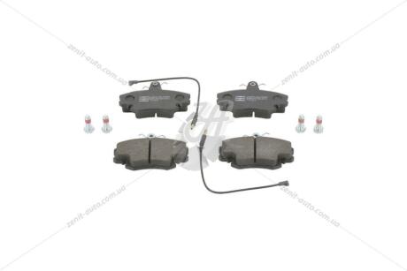 Колодки гальмівні дискові передні PEUGEOT 205, 309, RENAULT Clio, Clio II, Espace I, Fuego, Megane, Megane Scenic, Twingo, Rap CHAMPION 571526CH