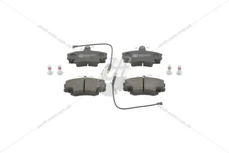 Колодки гальмівні дискові передні PEUGEOT 205, 309, RENAULT Clio, Clio II, Espace I, Fuego, Megane, Megane Scenic, Twingo, Rap CHAMPION 571526CH