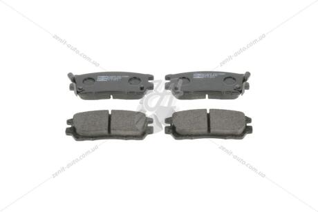 Колодки тормозные дисковые задние Mitsubishi L400, Pajero Sport I CHAMPION 572200CH