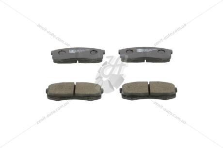 Колодки тормозные дисковые задние Mitsubishi Pajero IV/ Toyota Land Cruiser Prado (J12,J15) CHAMPION 572245CH