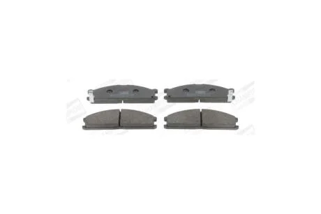 Колодки тормозные дисковые передние Nissan Navara (98-), NP300 Pickup (08-), Terrano (I,II) (572373CH) CHAMPION '572373CH