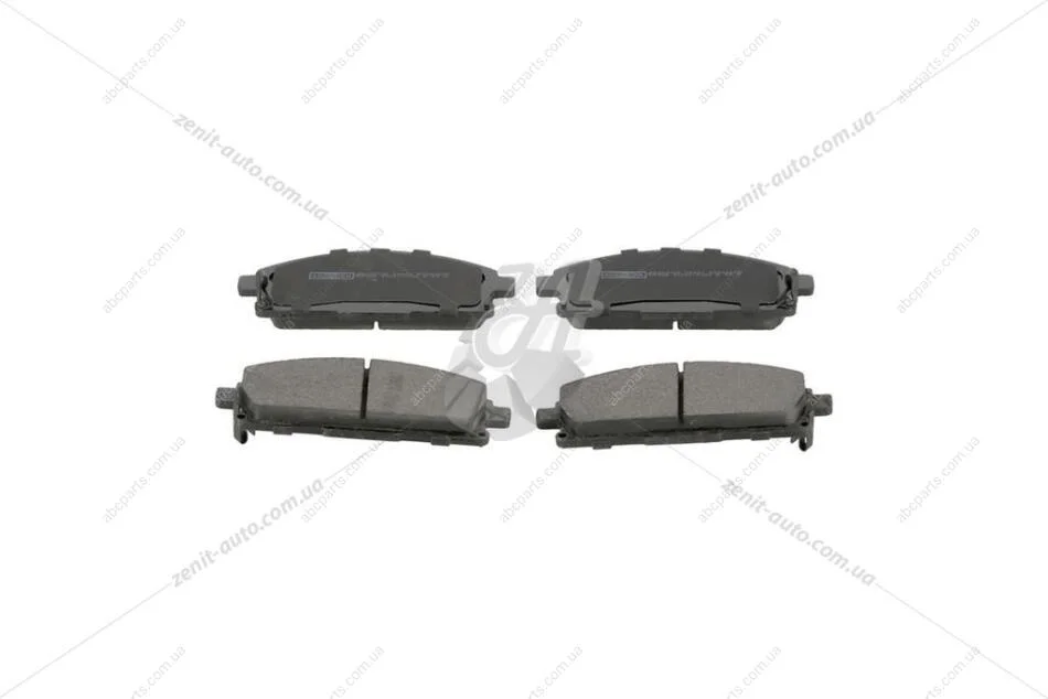 Колодки тормозные дисковые передние Nissan X-Trail I, Pathfinder II CHAMPION 572466CH (фото 1)