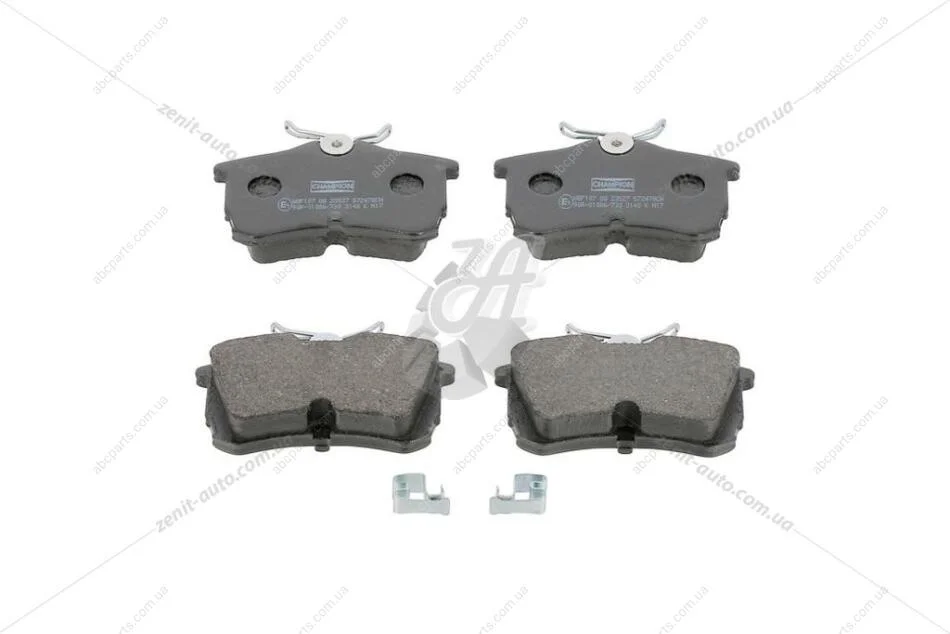 Колодки тормозные дисковые задние Honda Accord (VI,VII) CHAMPION 572478CH (фото 1)