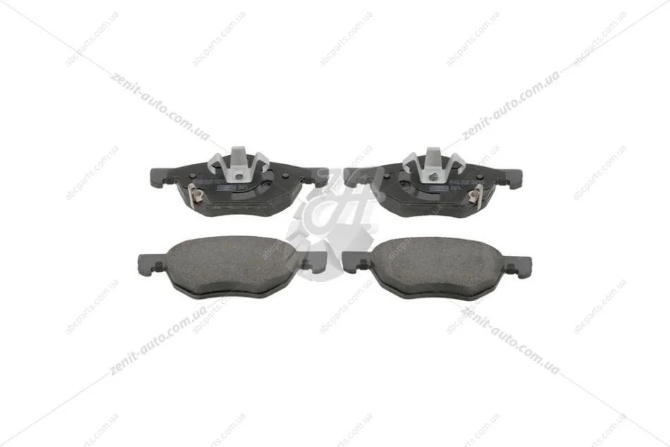Колодки тормозные дисковые передние Honda Accord VII, Civic X CHAMPION 572480CH (фото 1)