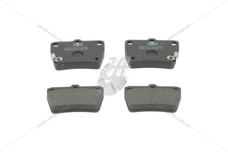 Колодки тормозные дисковые задние Chery Tiggo (06-10)/ Toyota Rav 4 (I,II) CHAMPION 572488CH