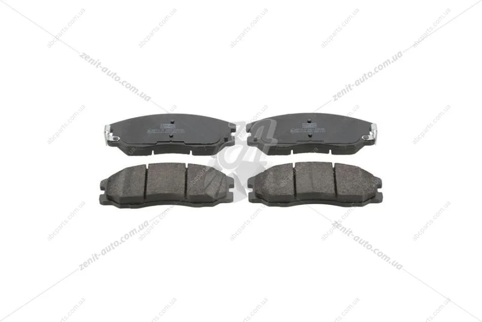 Колодки гальмівні дискові передні Chevrolet Captiva (06-)/ Opel Antara A CHAMPION 572570CH (фото 1)